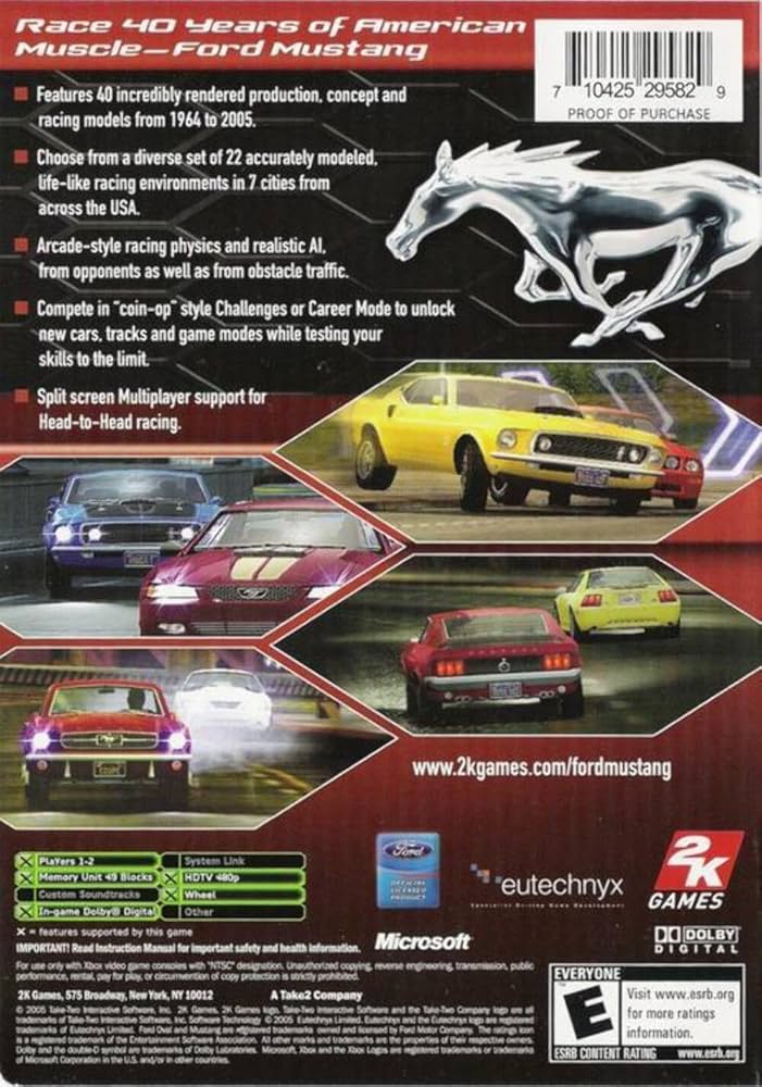 Amazon | Ford Mustang: The Legend Lives / Game | ゲームソフト